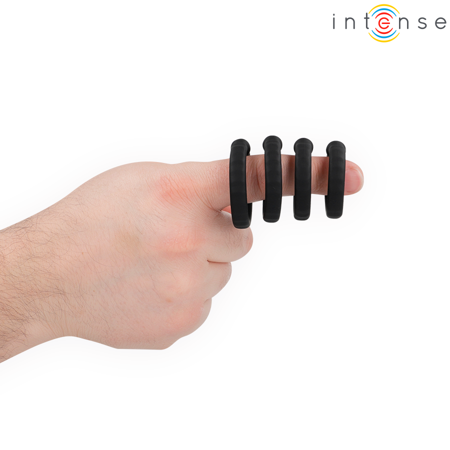 img_221101_6ae8c4cf46561d47ebff66803df46ce8_1.png INTENSE - MICHIEL SET OF 4 PENIS RINGS MODEL 10