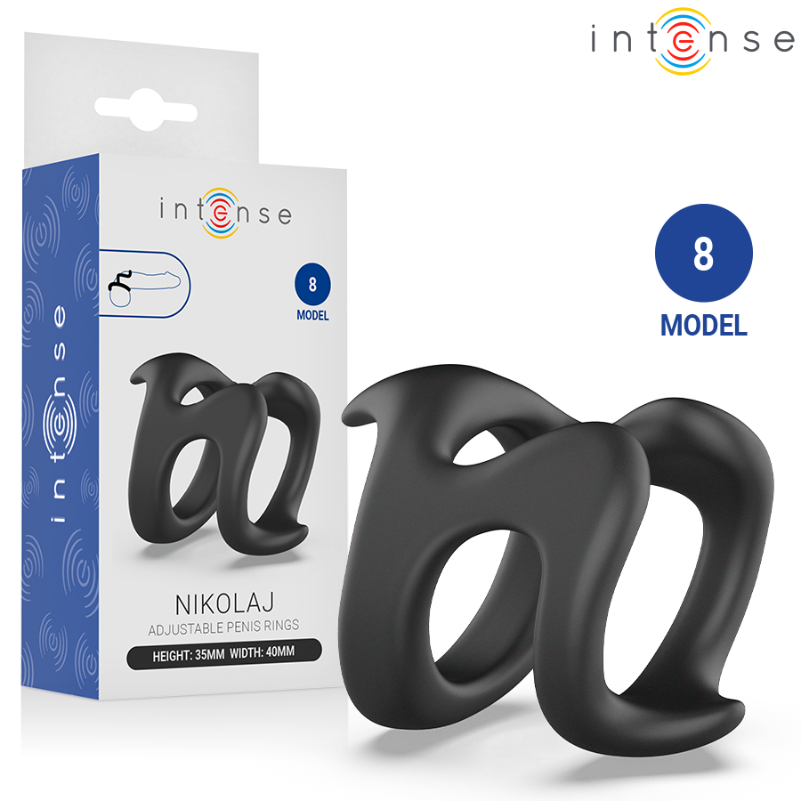 img_221108_4aa92481696f5b5be915ee4459daccf4_1.png INTENSE - NIKOLAJ ADJUSTABLE PENIS RING MODEL 8