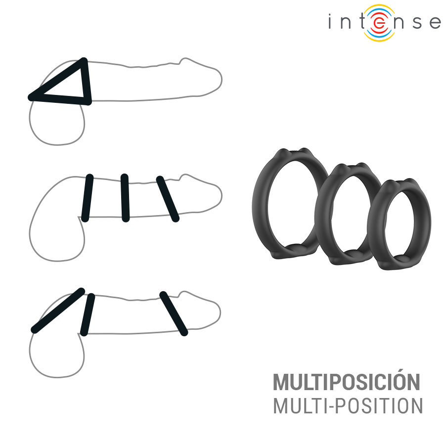 img_221118_cfa553734879c3bada149c3f0c8371c3_1.png INTENSE - PETER SET OF 3 PENIS RINGS MODEL 9