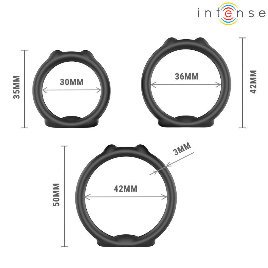 img_221120_a610b4cf8c97eac4bf1cda6efe7aa628_1.png INTENSE - PETER SET OF 3 PENIS RINGS MODEL 9