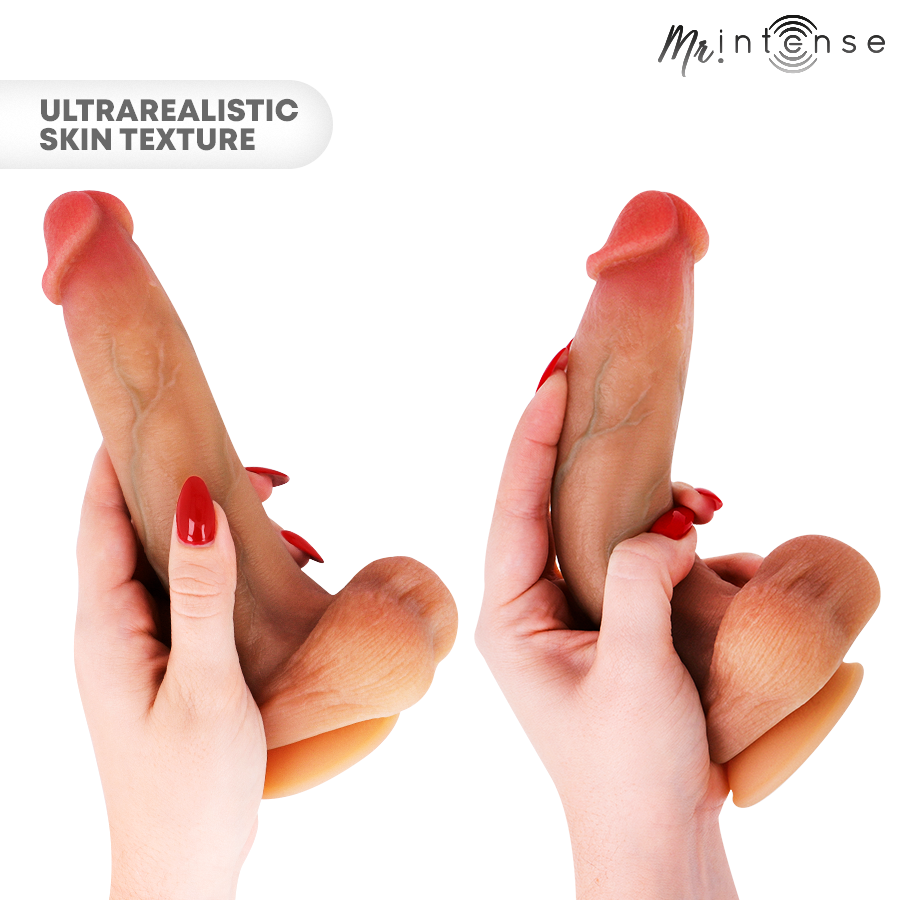 img_221590_9f099cd52730d3ed777877580e6d63be_1.png MR INTENSE - BRUCE M SILICONE DILDO WITH TESTICLES 20 CM -Ø- 4.5 CM