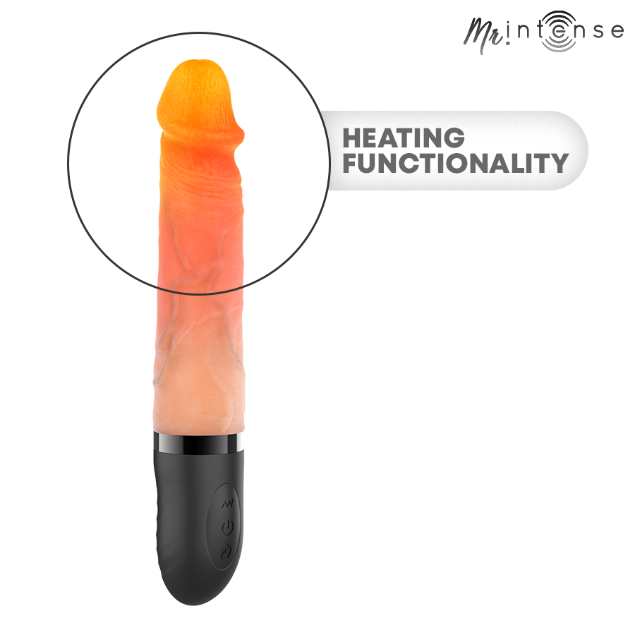 MR INTENSE - JEAN UPDOWN VIBRATOR WITH HEAT EFFECT 24 CM -Ø- 3.8 CM