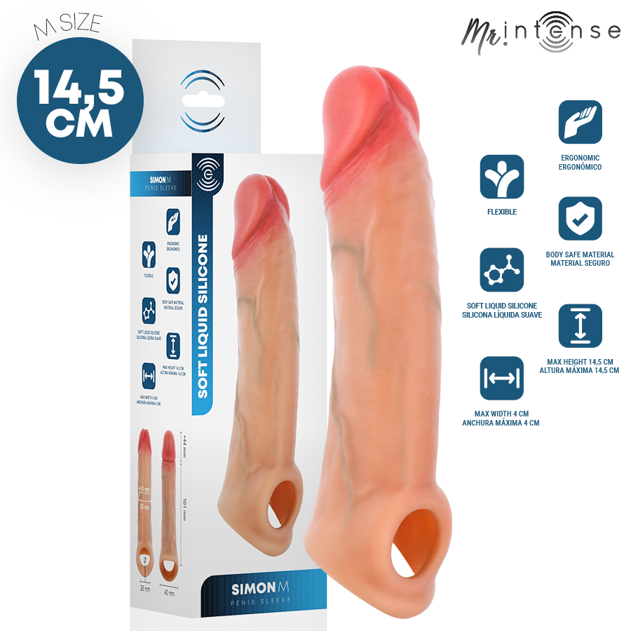 img_221695_5f7b8f8077d16f95f9c05847ac4e8d0f_1.png MR INTENSE - SIMON M SILICONE PENIS SLEEVE 14.5 CM -Ø- 4 CM