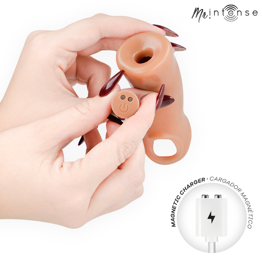 img_221713_516fe8c997a527ff41a386d398c99262_1.png MR INTENSE - ARNOLD M ULTRA-REALISTIC VIBRATING PENIS SLEEVE 14.5 CM -Ø- 4 CM