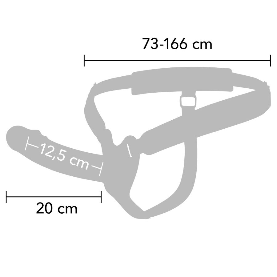 img_222772_760db2840fb66fcc37d5fe605783bc9b_1.jpg HIDDEN DESIRE - INFERNO STRAP-ON FUNDA PARA PENE CON VIBRACIÓN 20 CM