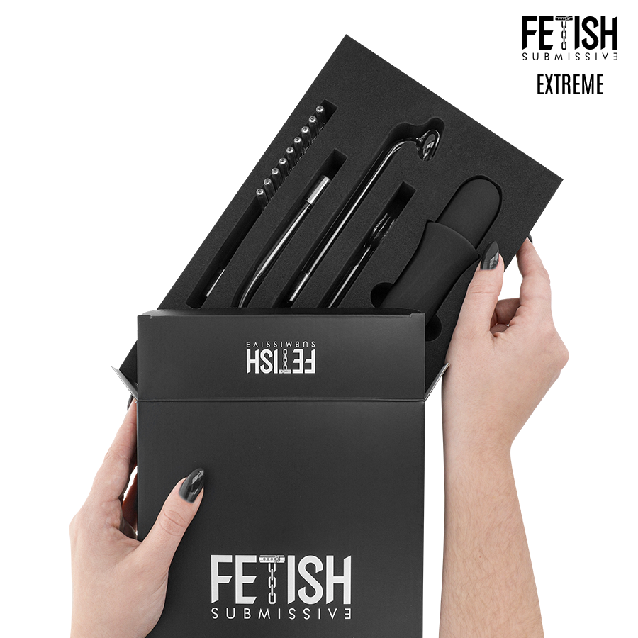 FETISH SUBMISSIVE - VIBRADOR WAND ELECTROESTIMULACIÓN ALTA FRECUENCIA