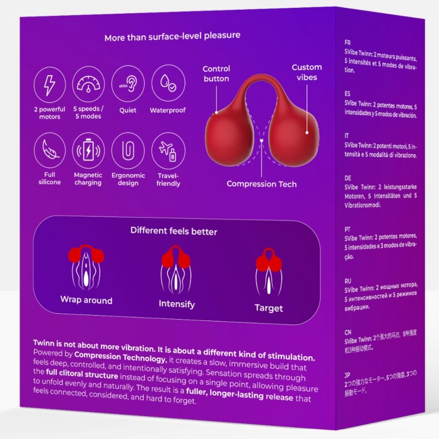 SNAIL VIBE - TWINN CHERRY FINGER VIBRATOR