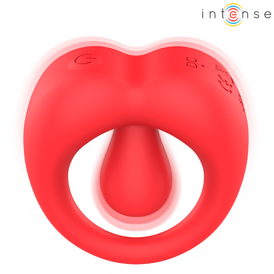 img_223519_e81dd5f179af2fb8340ae0750debea5b_1.png INTENSE - RUSSELL VIBRATING PENIS RING WITH CLITORIS STIMULATION RED