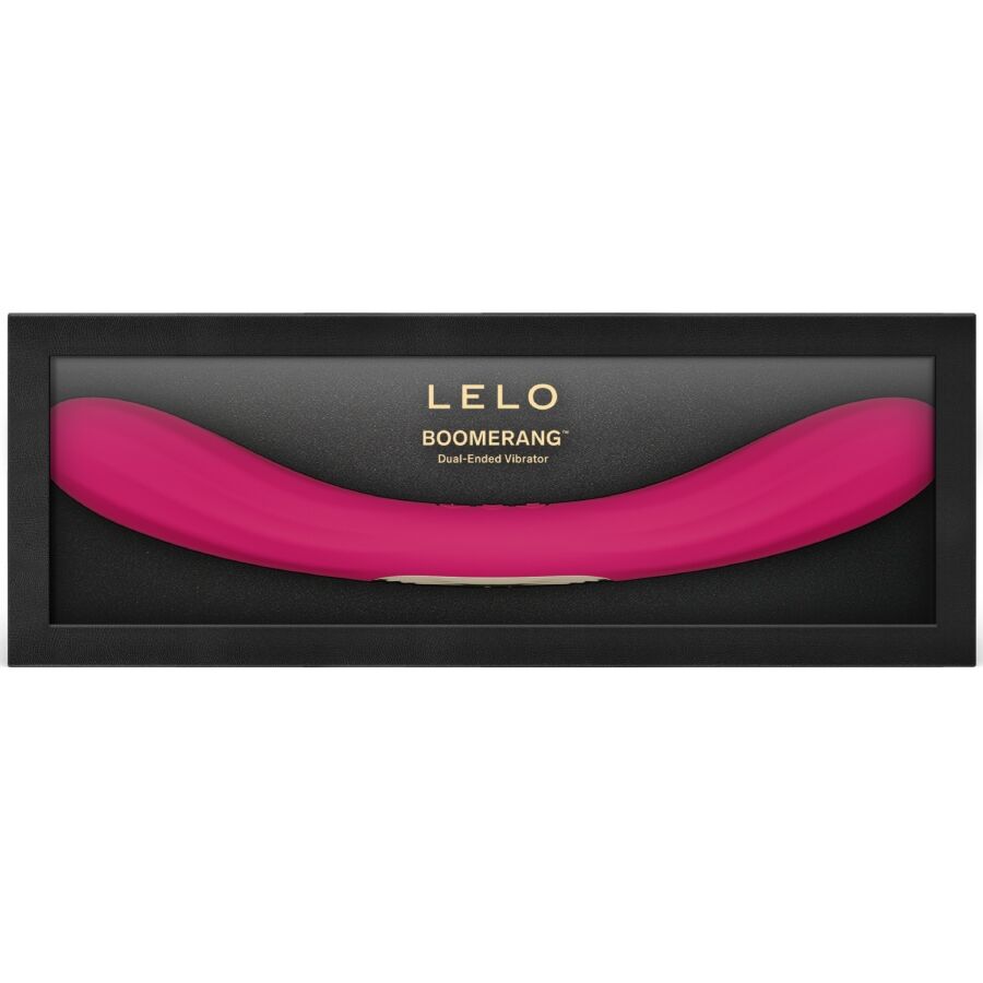 LELO - BOOMERANG DOUBLE ENDED VIBRATOR CERISE