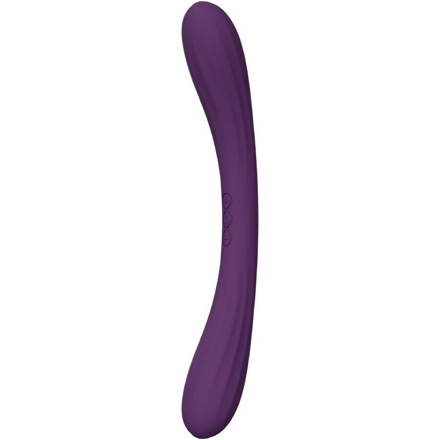LELO - BOOMERANG DOUBLE ENDED VIBRATOR PURPLE