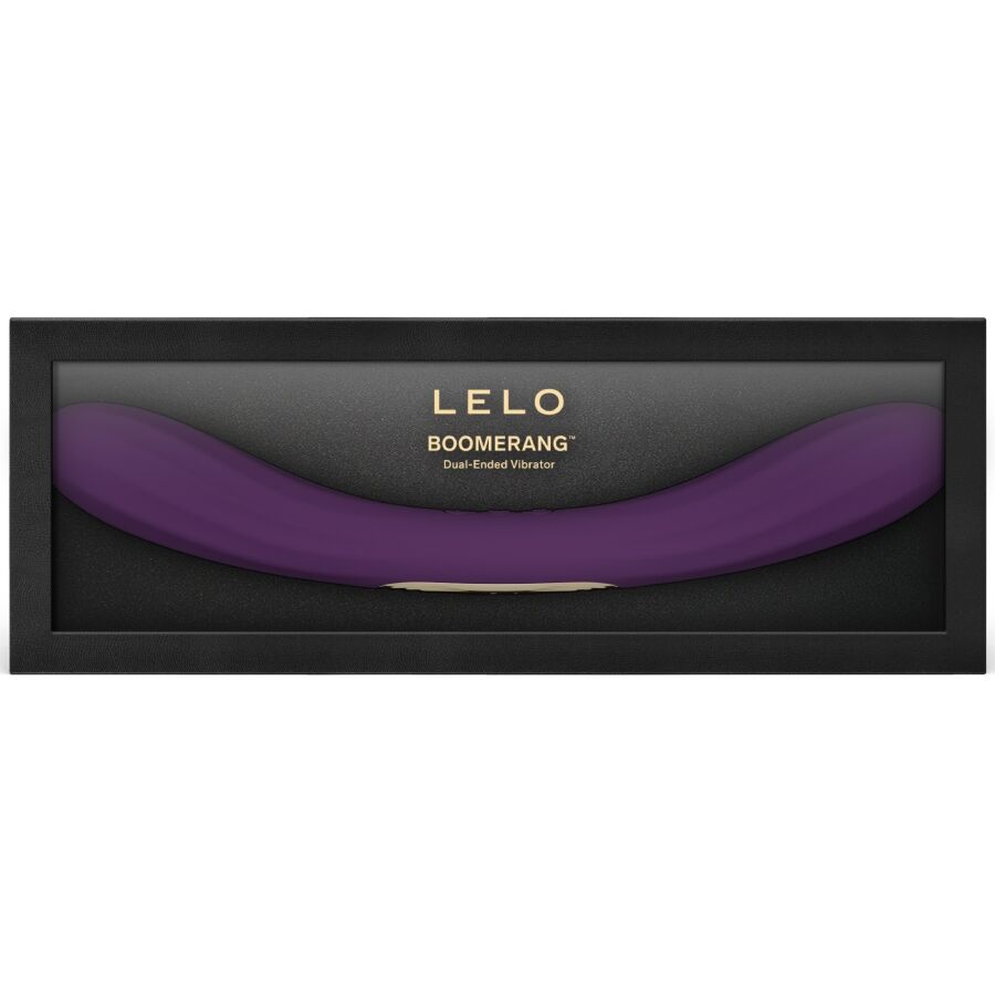 LELO - BOOMERANG DOUBLE ENDED VIBRATOR PURPLE
