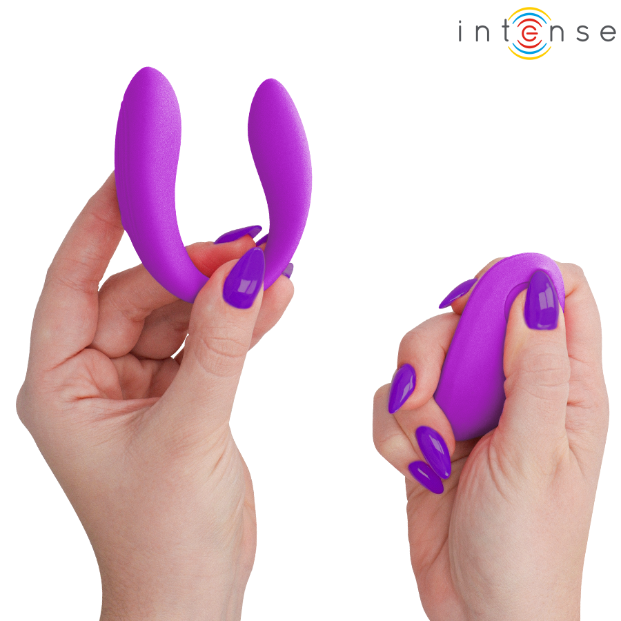 img_223812_3abb507378249f73e067cc17e536059c_1.png INTENSE - NORA VIBRATING CLAMP STIMULATOR PURPLE