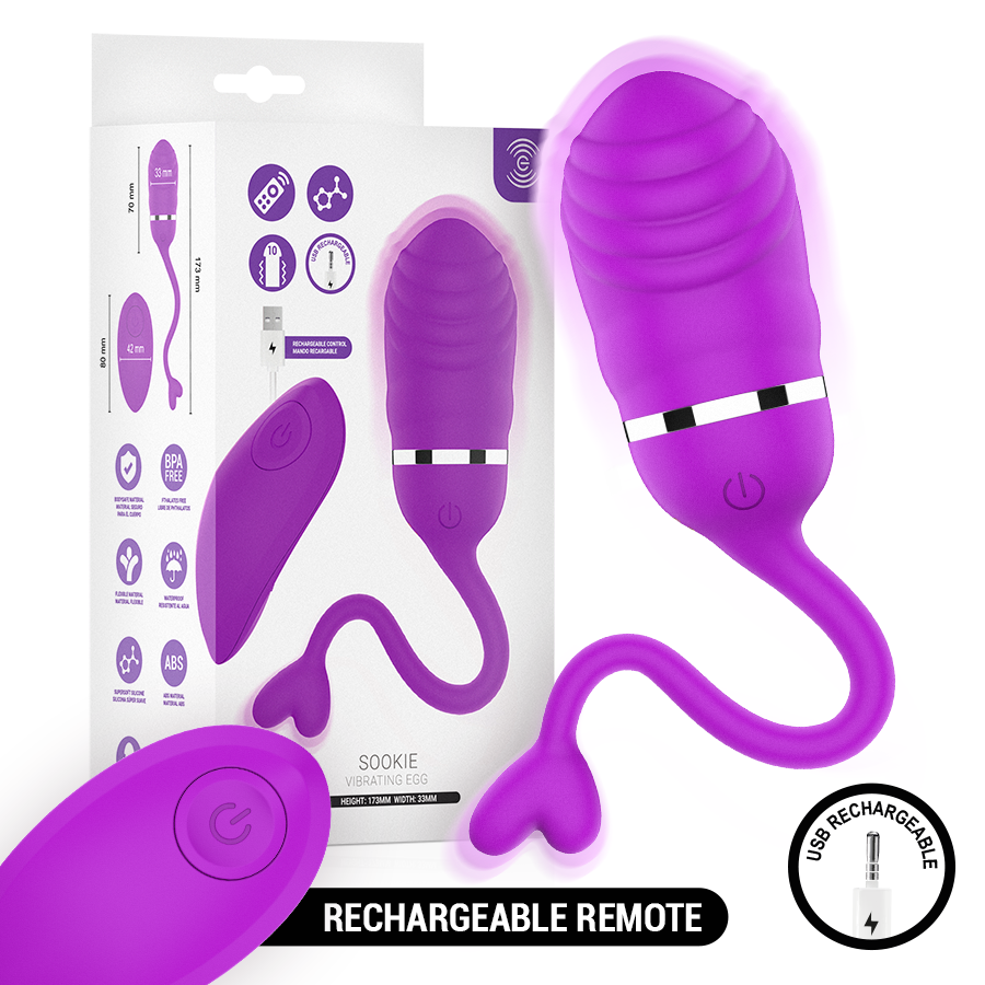 img_223826_3c2a5e9c1b6d28af187575f9fb08ff4a_1.png INTENSE - SOOKIE REMOTE CONTROL VIBRATING EGG PURPLE