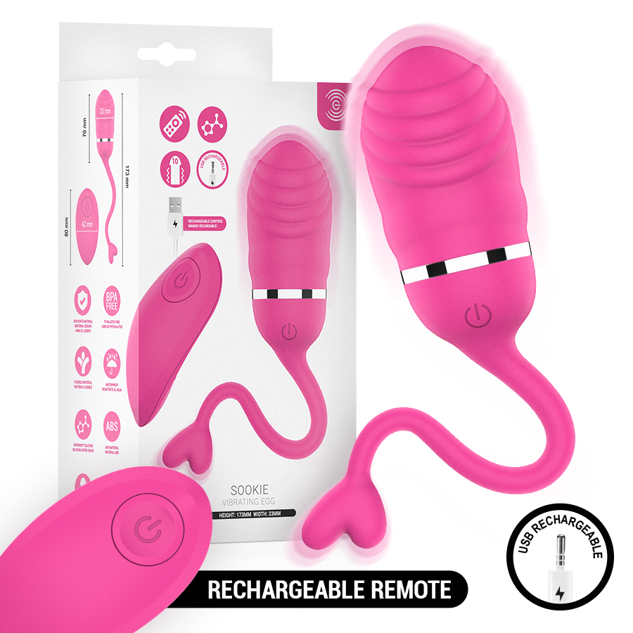 img_223841_e7b122a5e4f472037694395dd254af45_1.png INTENSE - SOOKIE REMOTE CONTROL VIBRATING EGG PINK