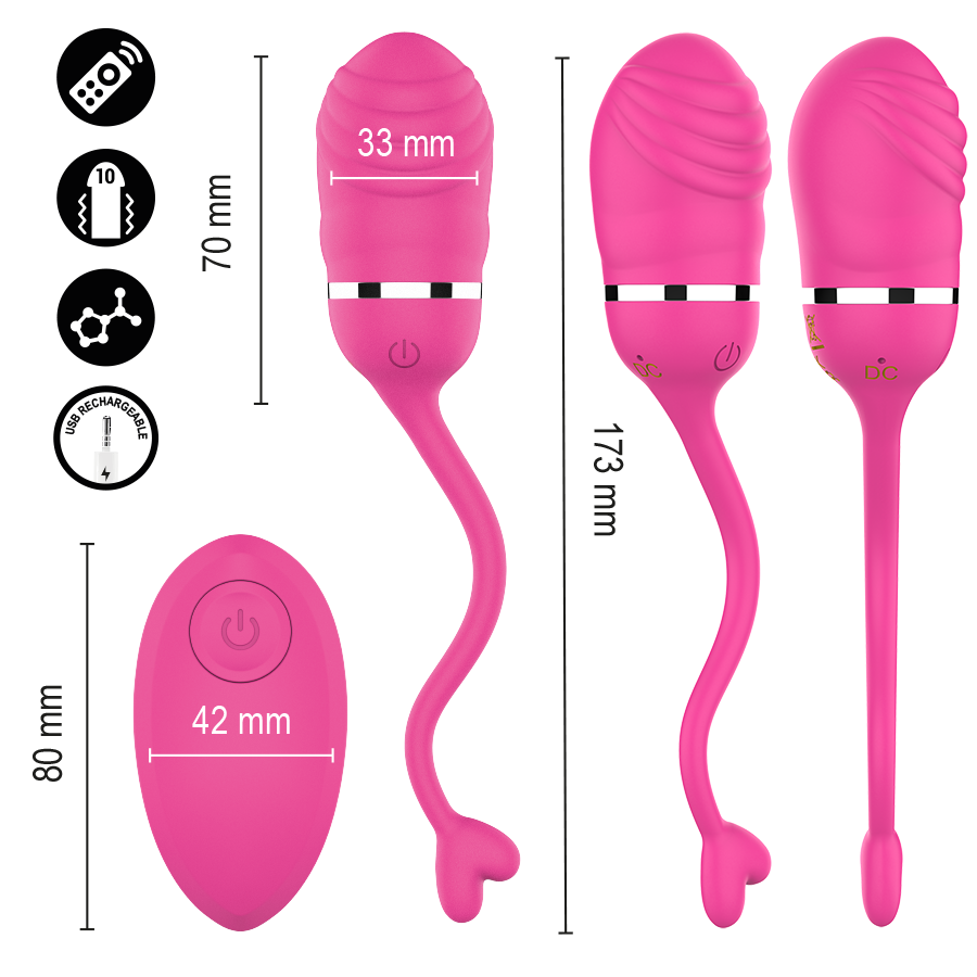 img_223845_24e681c30f906827cad4e1c4d241e68b_1.png INTENSE - SOOKIE REMOTE CONTROL VIBRATING EGG PINK