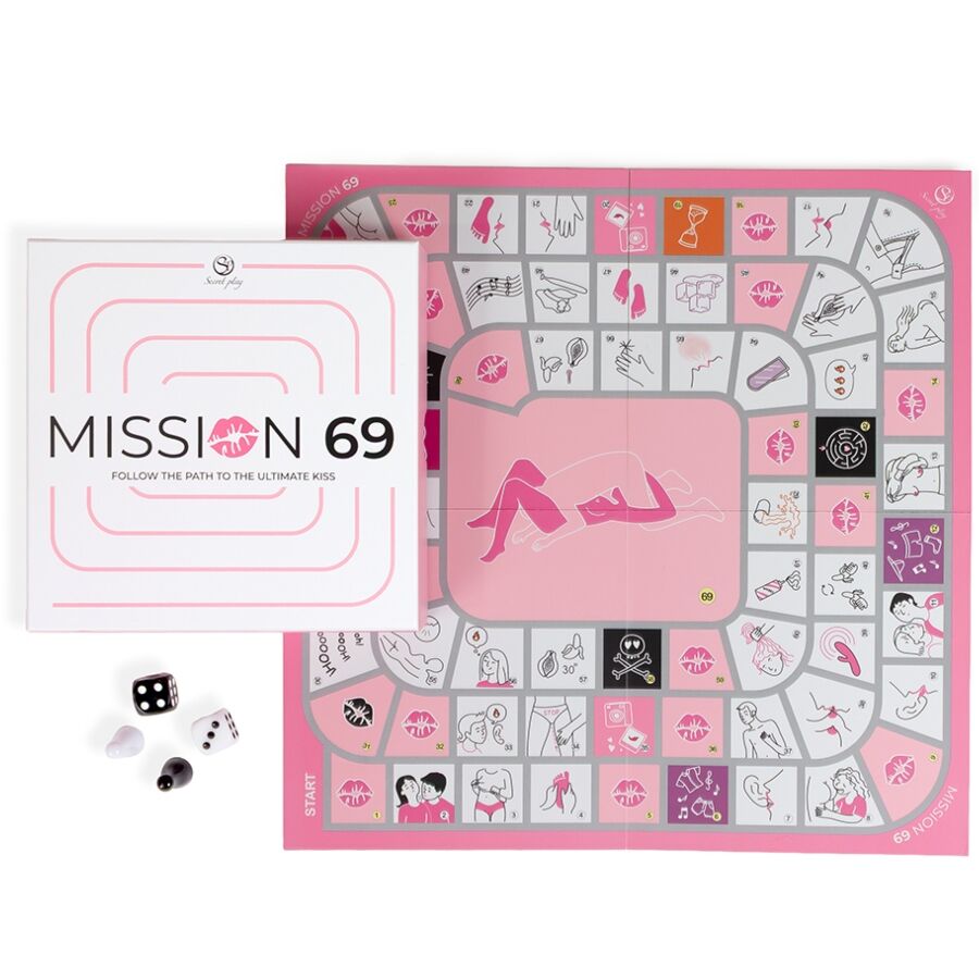 SECRET PLAY - BOARD GAME FOR COUPLES "MISSION 69"