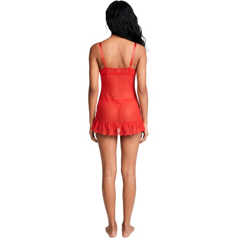 img_224586_50688eae3fbeda8de446e949211be87f_1.jpg LIVCO CORSETTI FASHION - NUIT SET T-SHIRT + RED PANTY 2028 S/M