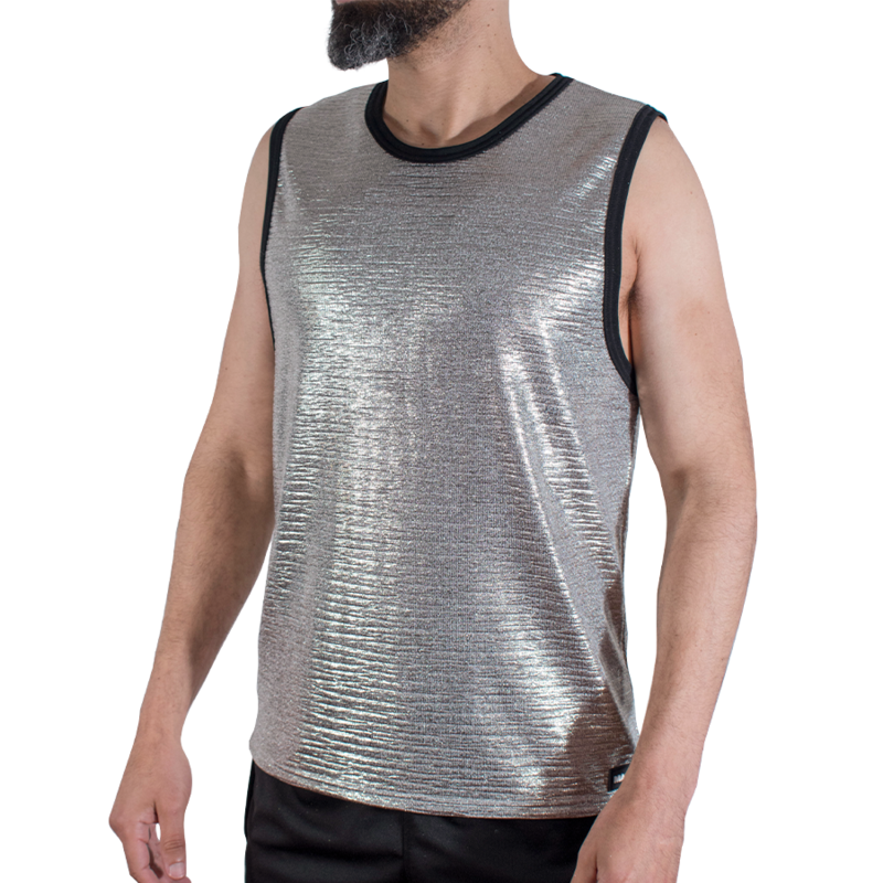 img_224757_7642d53b7b26d9d887f3f294ee46579b_1.png MACHO - FINE GLITTER T-SHIRT S/M