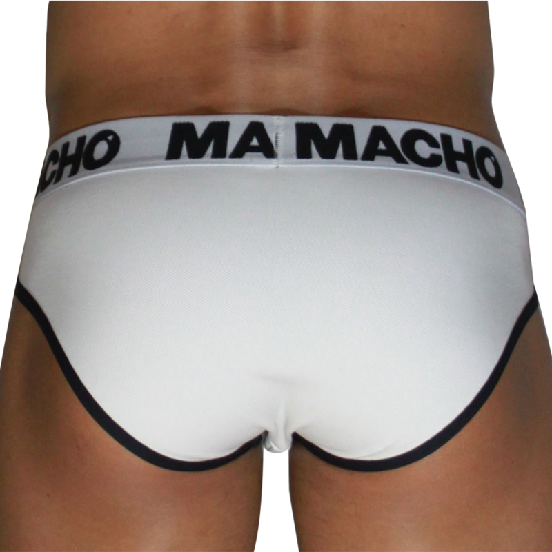 img_224777_453b689f0aa9fe0baea8fb7613866a1f_1.png MACHO - MCH006 CLASSIC SLIP WHITE + BLACK S