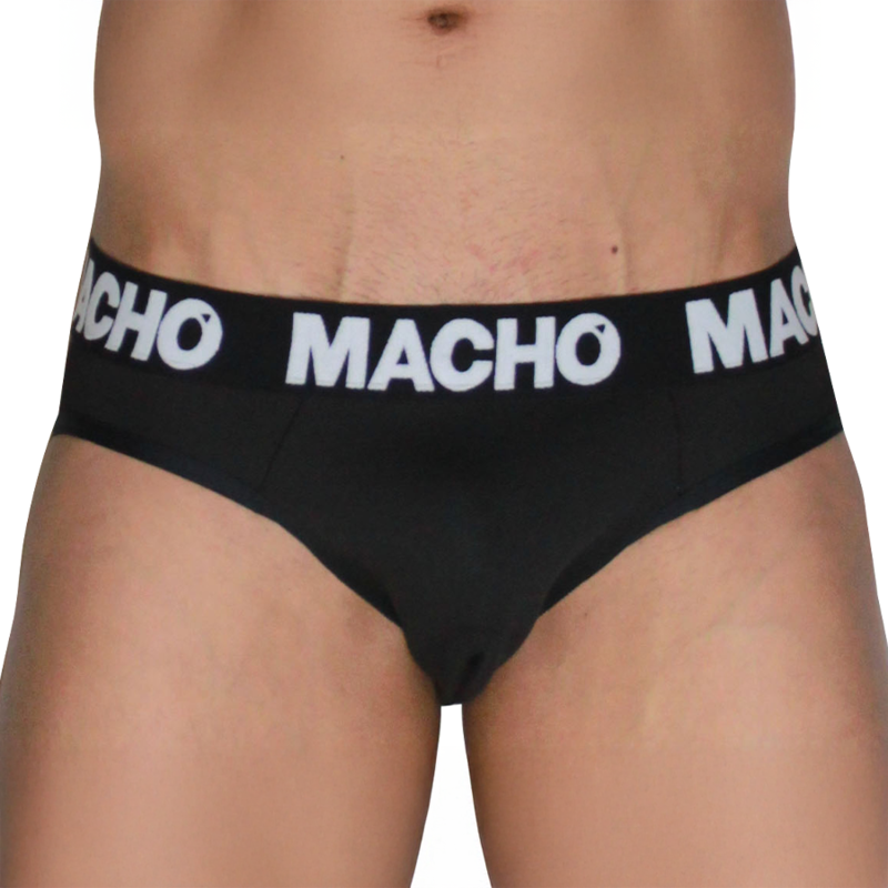 img_224781_673fbf7bfbb226806a7532481d9efd74_1.png MACHO - MCH007 CLASSIC SLIP BLACK + BLACK S