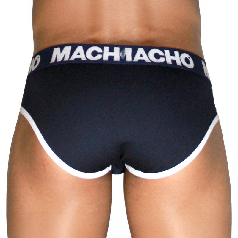 img_224784_07dfe55c31019760df31db22fe76f14c_1.png MACHO - MCH008 NAVY BLUE CLASSIC SLIP S