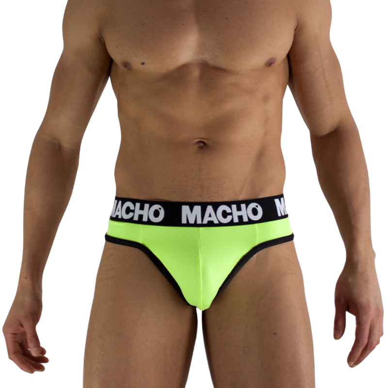 img_224801_c4ff6ab8ac9d7bccc9dd9144a3650007_1.png MACHO - MTG001 FLUORESCENT YELLOW THONG SIZE S