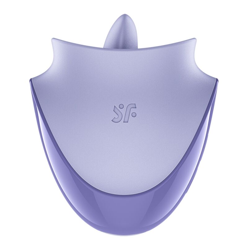 img_225005_b4a310d5533cd1c2a5477e63c5aa0a0f_1.jpg SATISFYER - TONGUE DANCER CLITORAL STIMULATOR WITH VIBRATION AND PULSATIONS LILAC