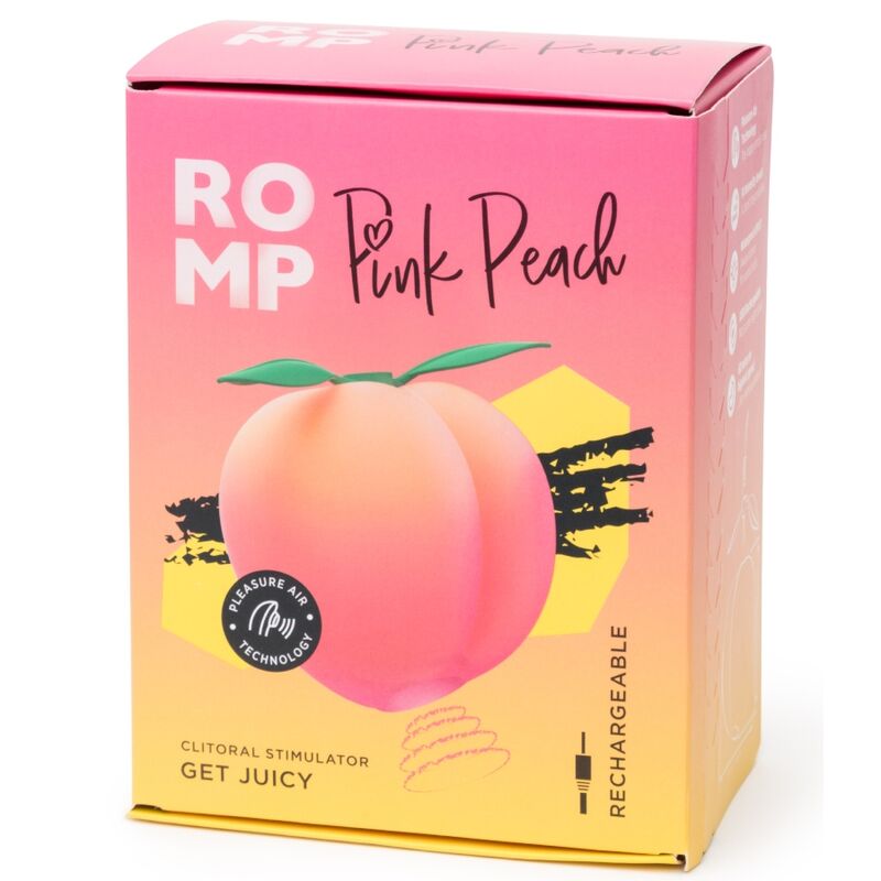img_225017_88b6a9f14ae1397b9527fe8d8f66690e_1.jpg ROMP - PINK PEACH CLITORAL SUCTION