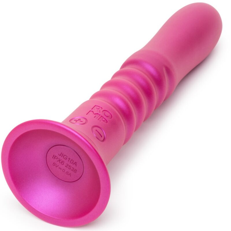 img_225036_003fe7850c66418e77e7c65b8c93e5e9_1.jpg ROMP - JIGGLE UP AND DOWN VIBRATOR WITH PINK SUCTION CUP