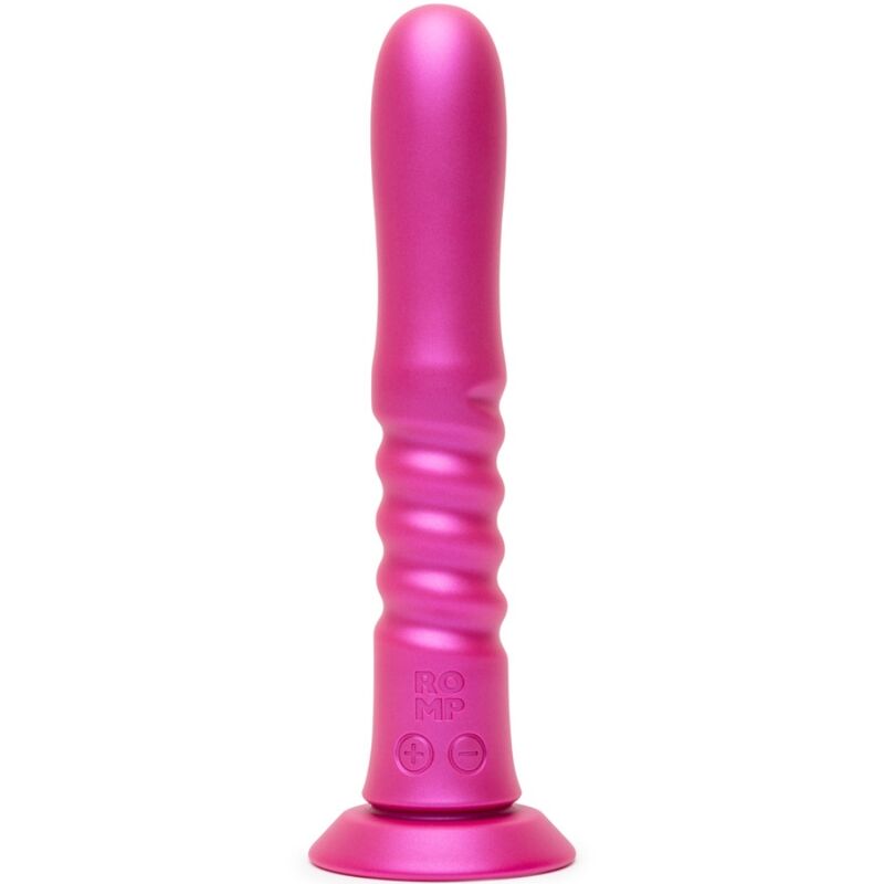 img_225038_e5b0e8c3f83306eb901780333aef8b4c_1.jpg ROMP - JIGGLE UP AND DOWN VIBRATOR WITH PINK SUCTION CUP