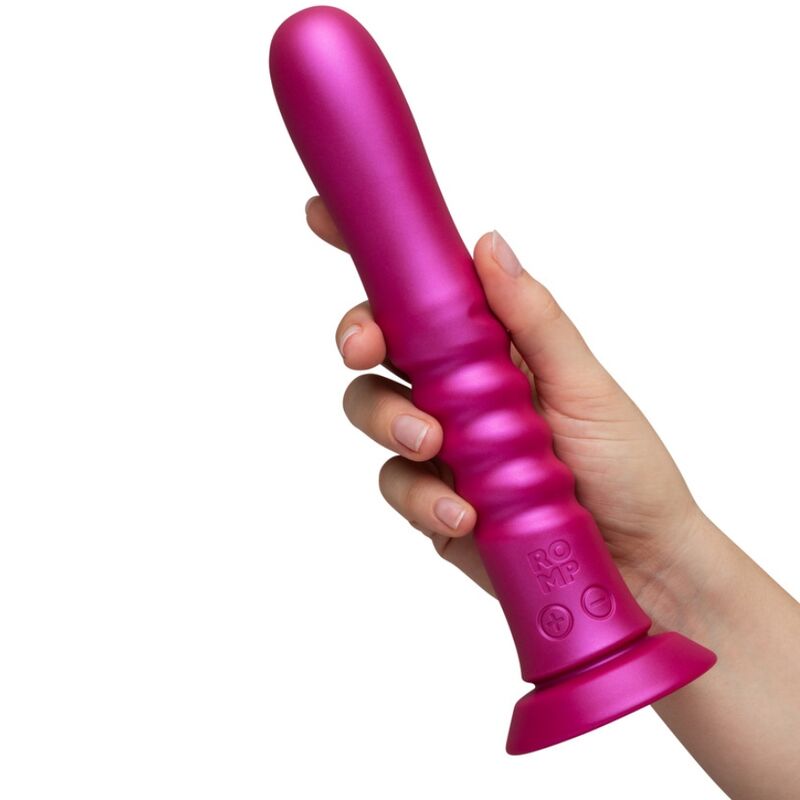 img_225040_f87a211d60395258798f21e664dcbc0d_1.jpg ROMP - JIGGLE UP AND DOWN VIBRATOR WITH PINK SUCTION CUP