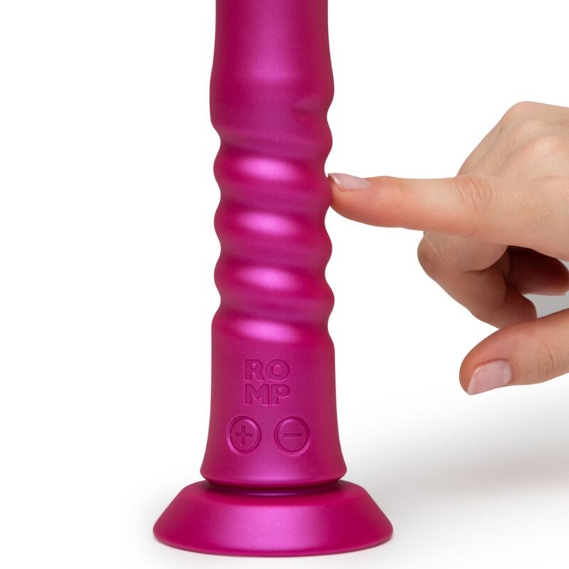 img_225041_84e1b40ac4d6b1eba0205ef9308d3b3d_1.jpg ROMP - JIGGLE UP AND DOWN VIBRATOR WITH PINK SUCTION CUP