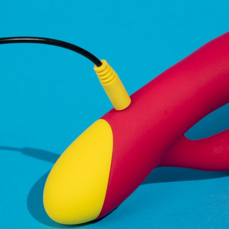 img_225161_91fcc2c1fbf3ae68dd70330800eb486a_1.jpg ROMP - JAZZ RECHARGEABLE RABBIT VIBRATOR RED
