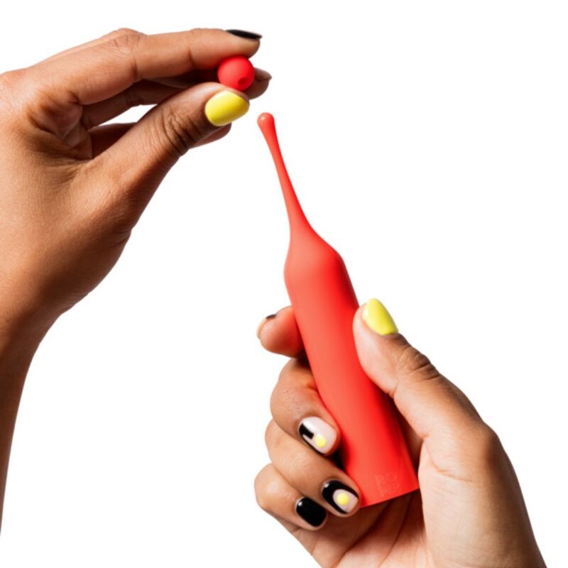 img_225259_39629cf1b1b367612c49dd35b0cae42f_1.jpg ROMP - POP HIGH FREQUENCY CLITORAL STIMULATOR RED