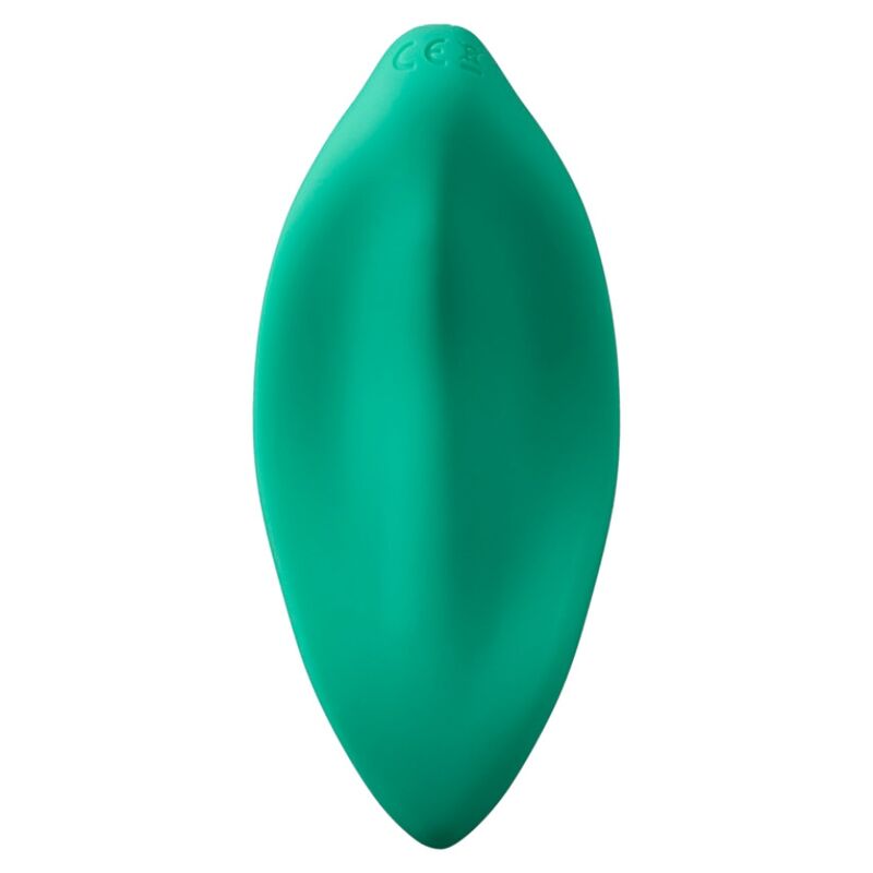 img_225281_3150e09bc27e6dafd89940afd1448543_1.jpg ROMP - WAVE VIBRATOR CLITORAL STIMULATOR ERGONOMIC SHAPE AQUA GREEN