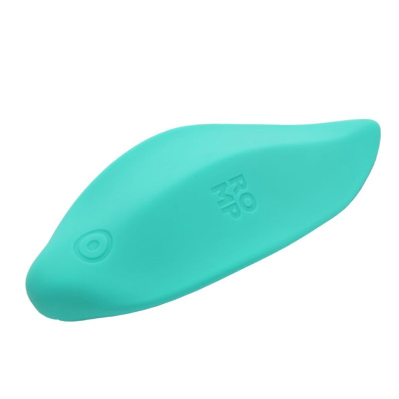 img_225287_a3a4267625075558082b8cb15d3ceb7d_1.jpg ROMP - WAVE VIBRATOR CLITORAL STIMULATOR ERGONOMIC SHAPE AQUA GREEN