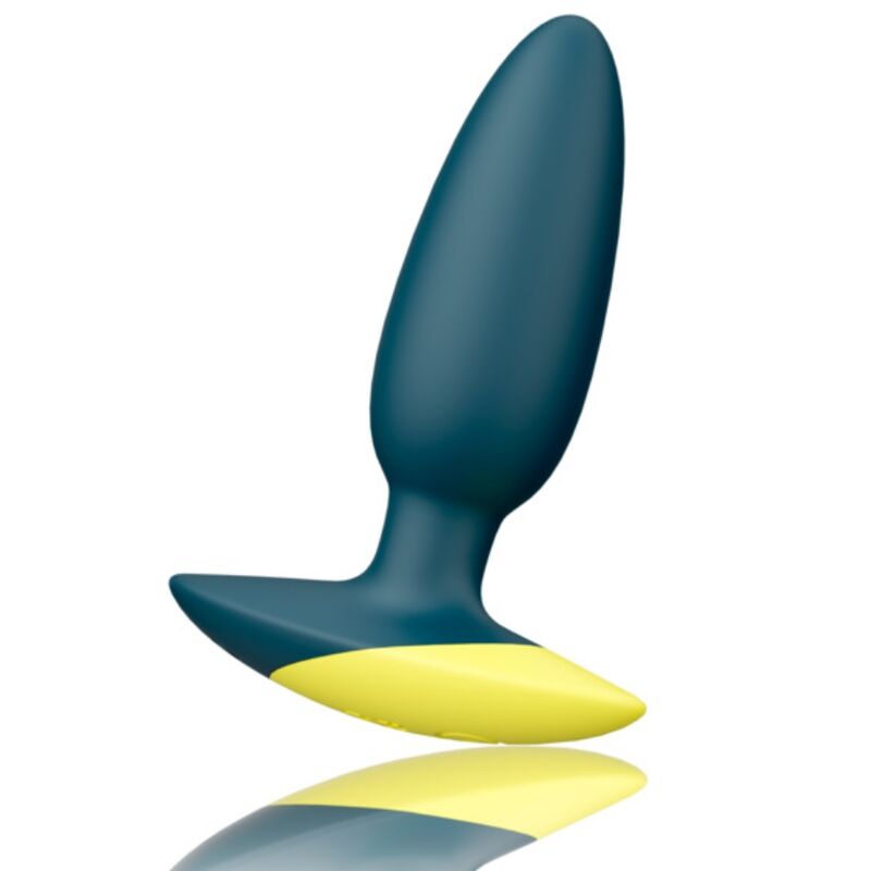 img_225294_29c0103875e169d52b0abf23defe77da_1.jpg ROMP - BASS PLUG ANAL VIBRATOR 10 CM GREEN