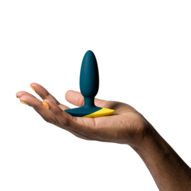 img_225302_440e502277e44a8b6d576577f4767ab9_1.jpg ROMP - BASS PLUG ANAL VIBRATOR 10 CM GREEN
