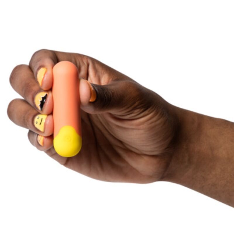 img_225357_6eca3cbb359ec87204c5eecedcdf501f_1.jpg ROMP - RIOT MULTIFUNCTION VIBRATING BULLET ORANGE + YELLOW