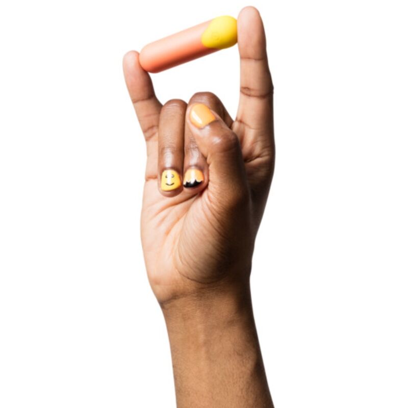 img_225358_c0e72824d231a4e3a766e4c56c151498_1.jpg ROMP - RIOT MULTIFUNCTION VIBRATING BULLET ORANGE + YELLOW
