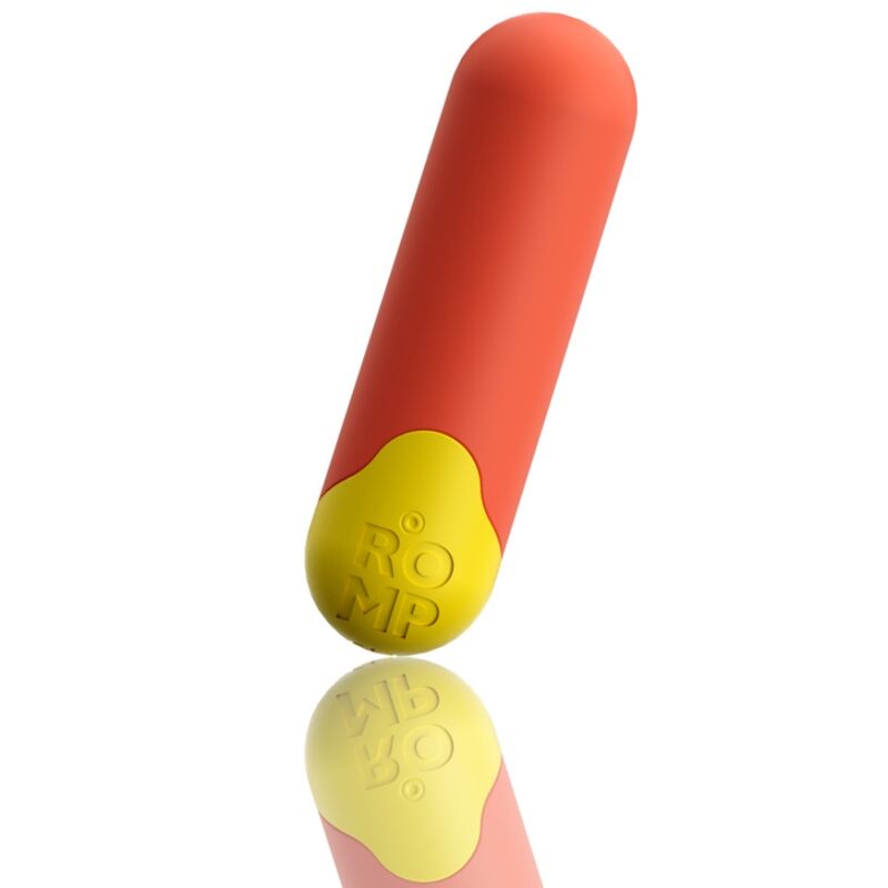 img_225361_883e37b051d519bdd0b9f039455b8a64_1.jpg ROMP - RIOT MULTIFUNCTION VIBRATING BULLET ORANGE + YELLOW