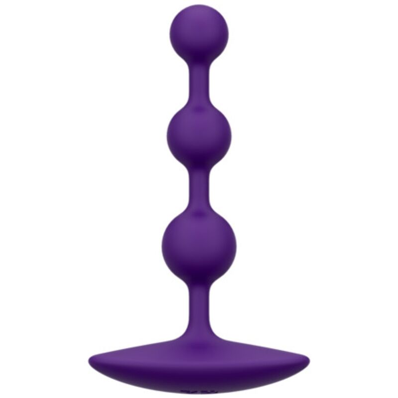 img_225377_ebbbbcb4b4bc50099d48986105c8c1e2_1.jpg ROMP - AMP PURPLE FLEXIBLE SILICONE ANAL BEADS 12.5 CM PURPLE
