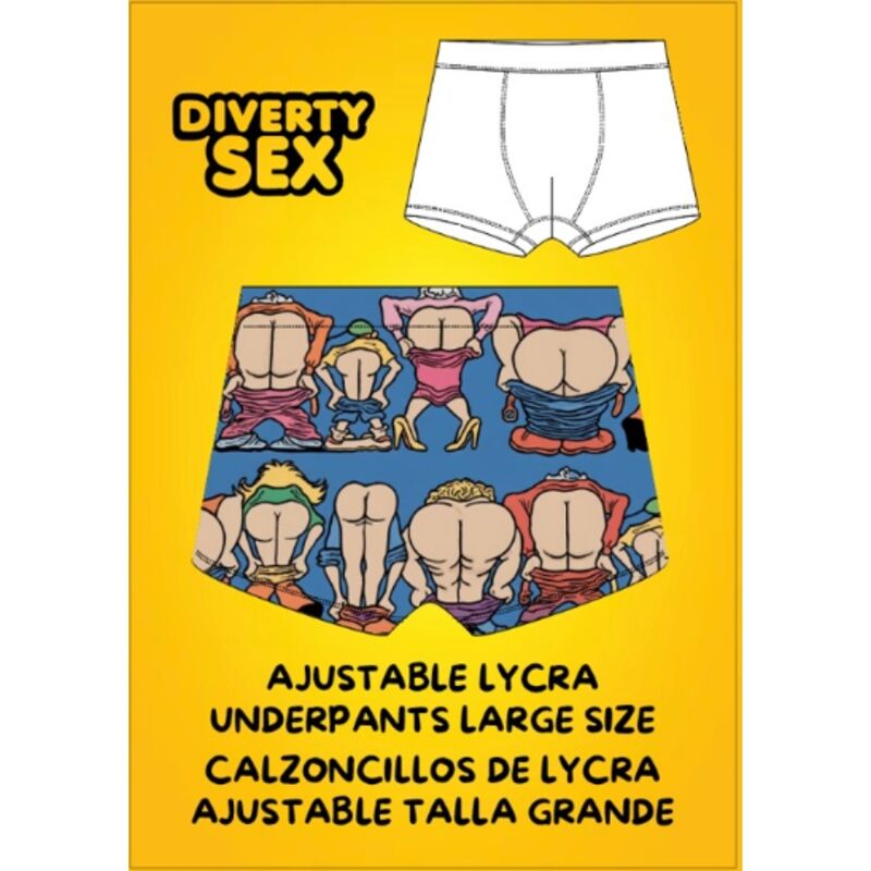 DIABLO PICANTE - PLUS SIZE BUTT UNDERWEAR