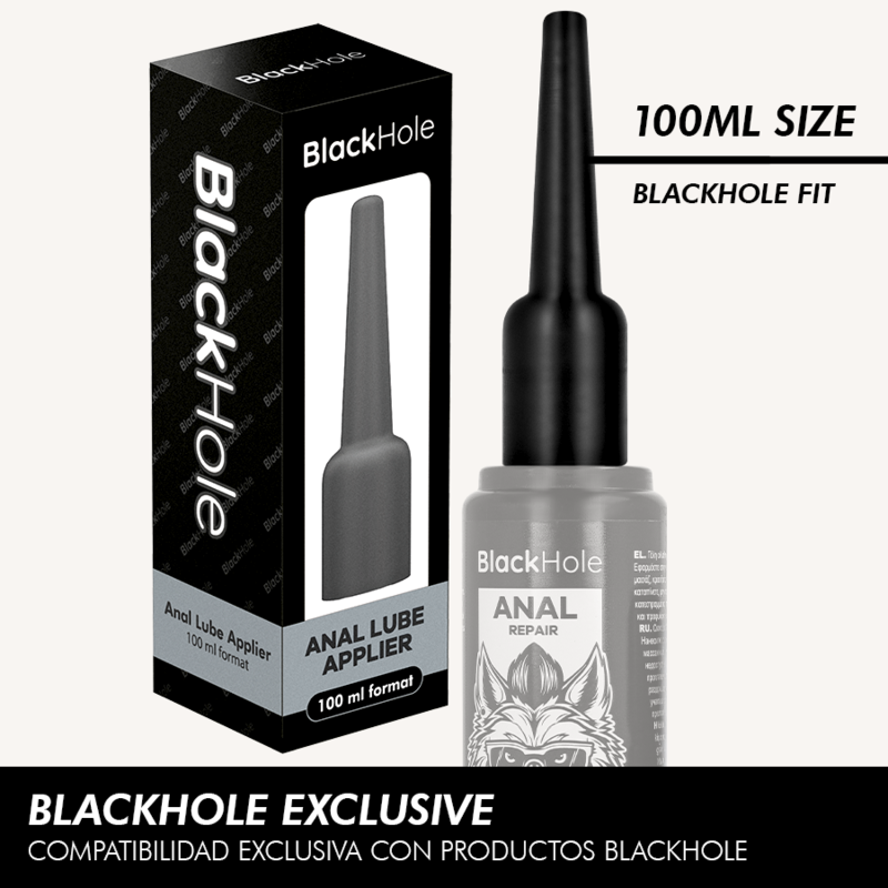 img_225774_5cade97f51bf3b29f94bc0eb624c8ab1_1.png BLACK HOLE - ANAL LUBE APPLIER L SIZE 100 ML