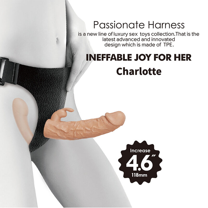 img_225811_a3b1662b6f46b251c3940e0f63a84822_1.jpg BAILE - CHARLOTTE HOLLOW DOUBLE PENETRATION STRAP-ON FLESH