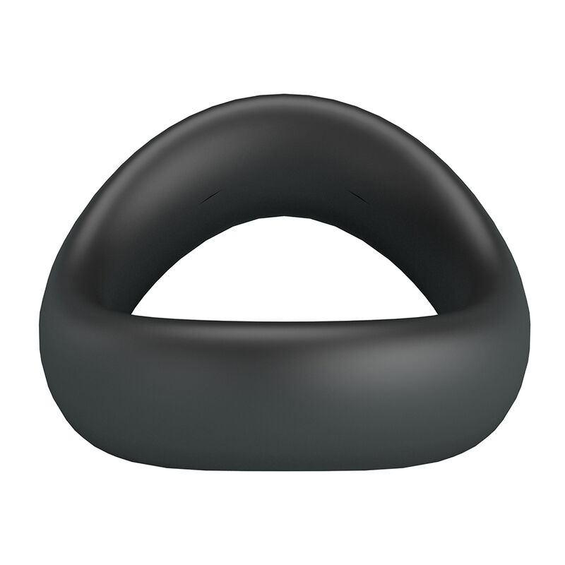 CRAZY BULL - VALEN ERGONOMIC SILICONE COCK RING BLACK