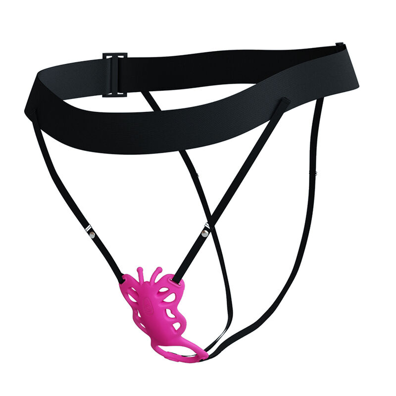 PRETTY LOVE - BUTTERFLY APP CONTROL PANTY MASSAGER PINK