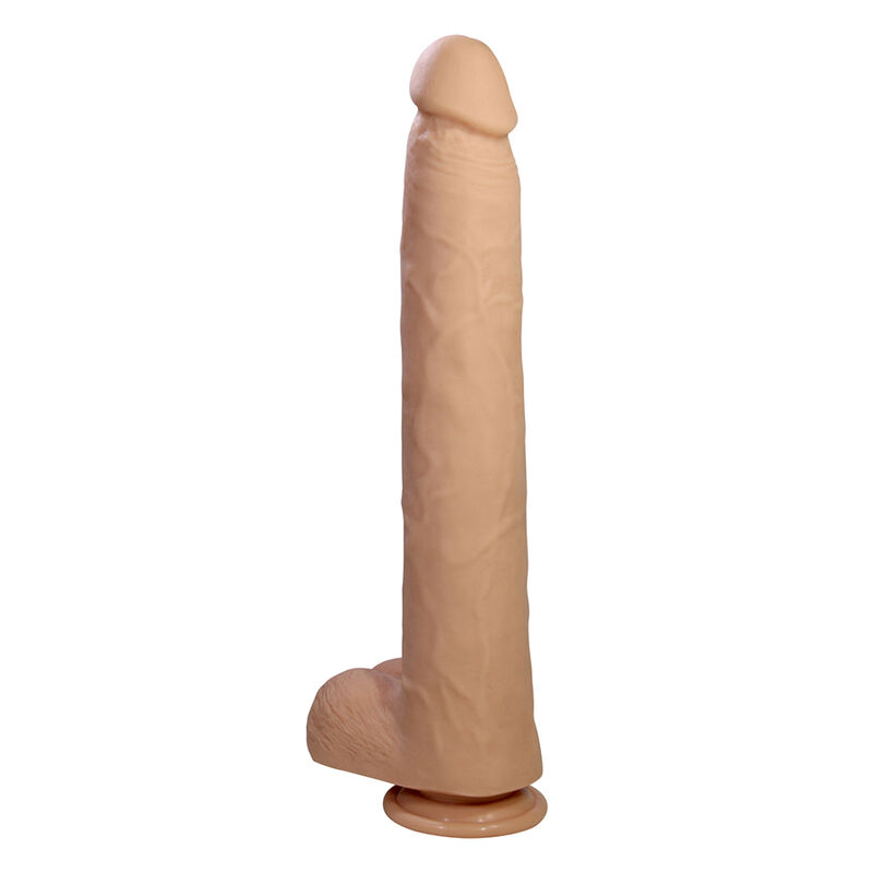 PRETTY LOVE - DANY FLEXIBLE REALISTIC DILDO WITH SUCTION CUP 36 CM -Ø- 5.6 CM