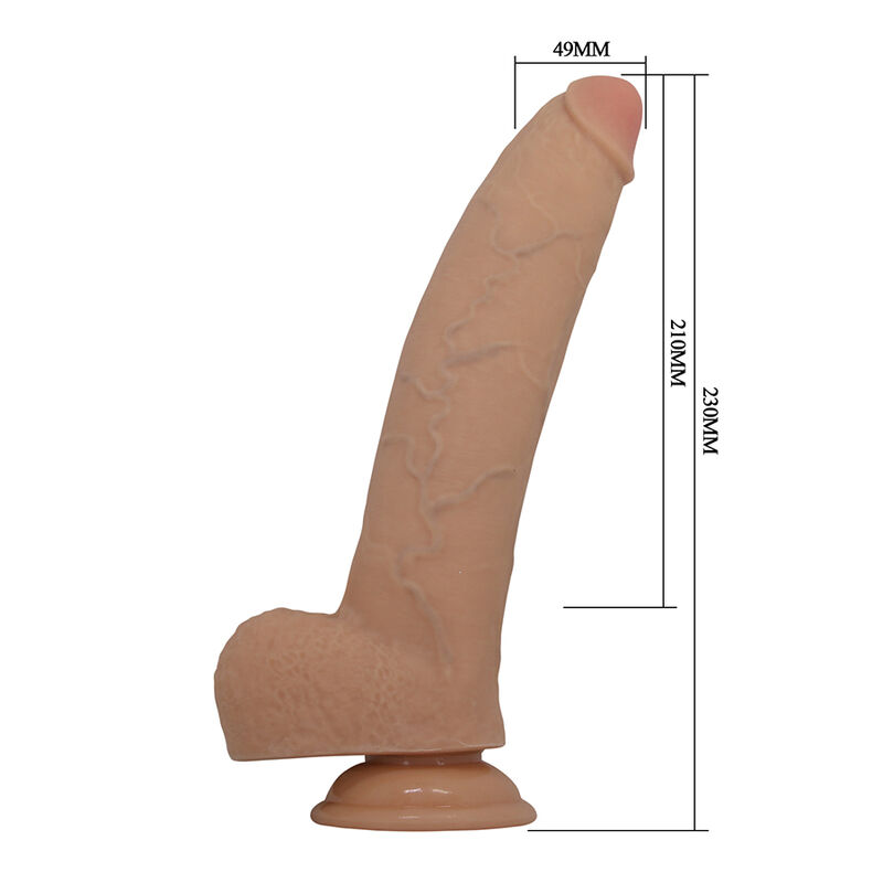 img_226137_c92f079b8251b225fa09a5cb0ee941bd_1.jpg PRETTY LOVE - FABIAN FLEXIBLE DILDO WITH SUCTION CUP FLESH