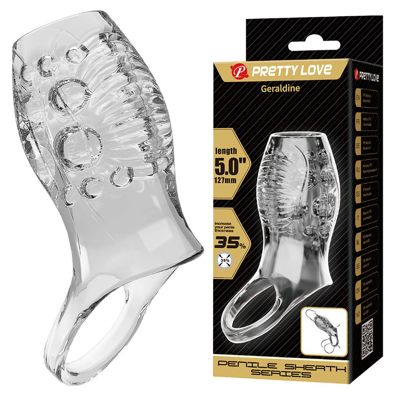 PRETTY LOVE - GERALDINE THICKENING TEXTURED TRANSPARENT FUNDA